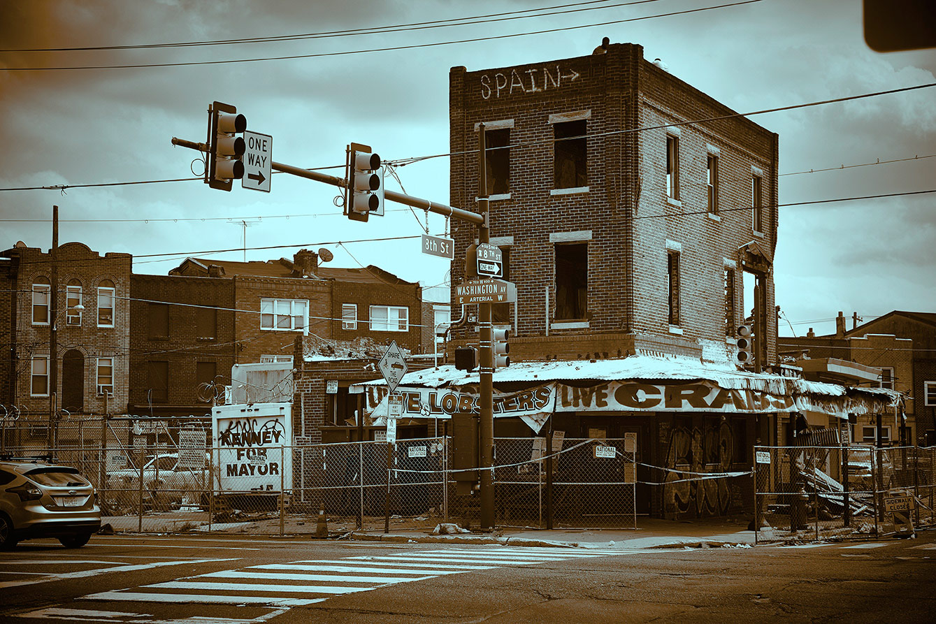 building demolition ©2016 by bret wills