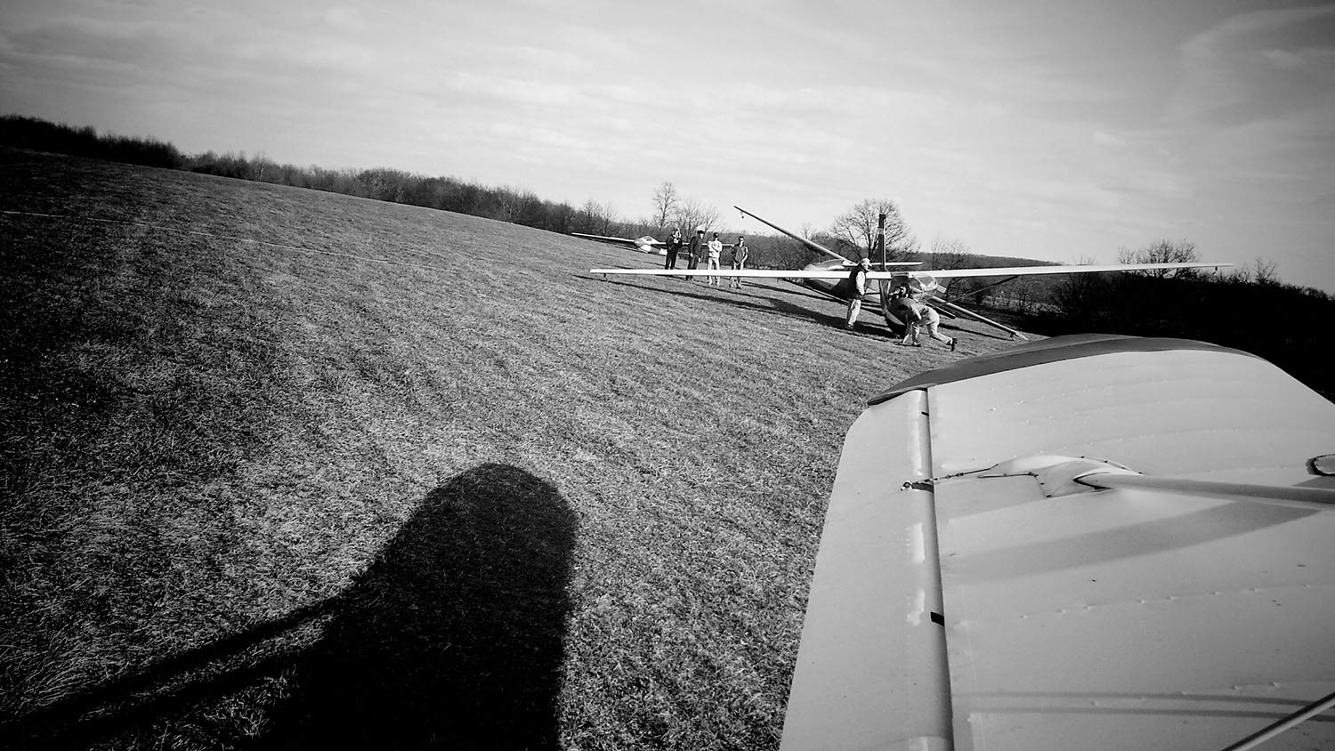 solo flight in 2-33© 2014 bret wills