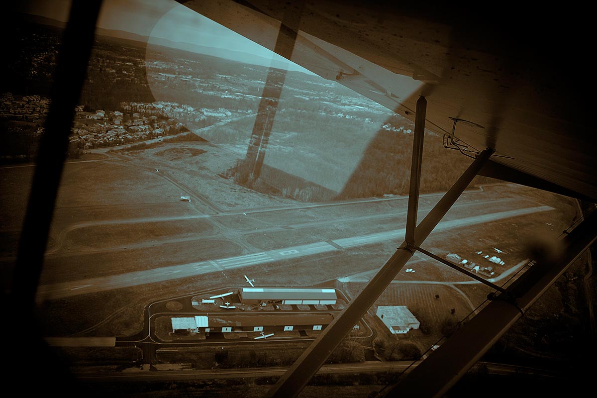 overhead in the super cub ©2016 bret wills