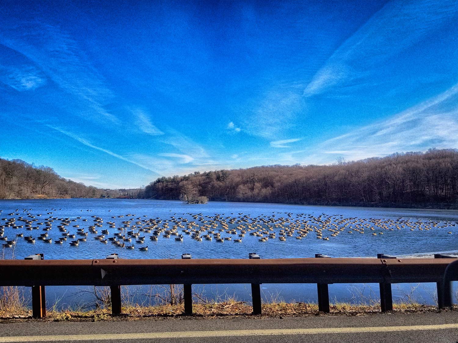 Tarrytown Lake Stopover ©2021 by bret wills