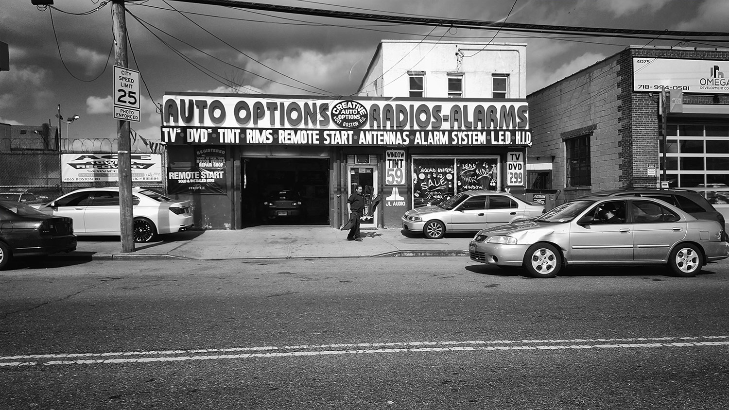   Used tires, the Bronx ©2017 by bret wills