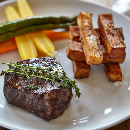 steak and fries