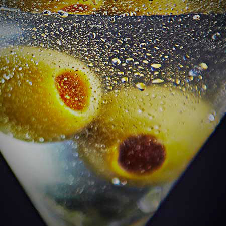 olive martini photography by bret wills
